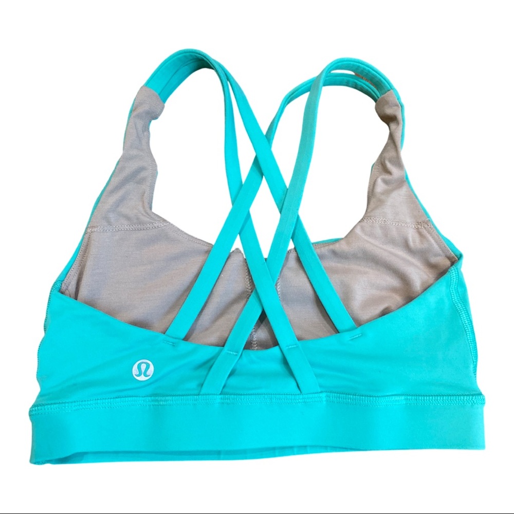 Lululemon Caribbean blue Strappy sports bra- 2